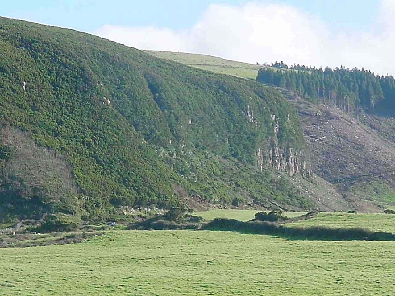 Naturaleza volcánica de la Isla de Terceira en las Azores