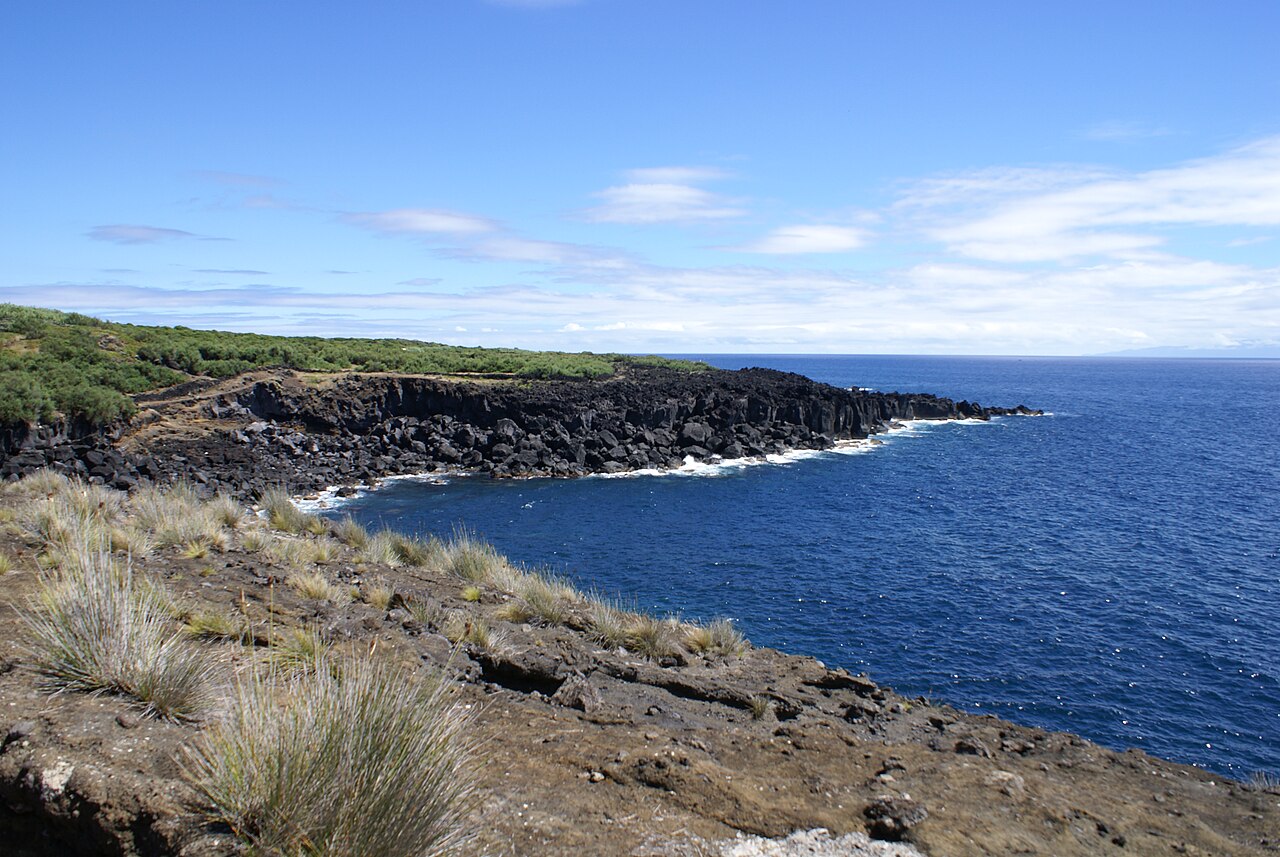 Baía da Folga en la costa sur de Graciosa