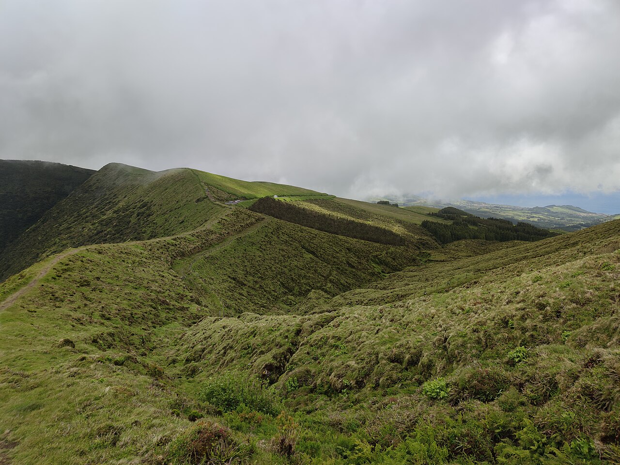 Caldeira do Faial in Faial, Azores GPS route