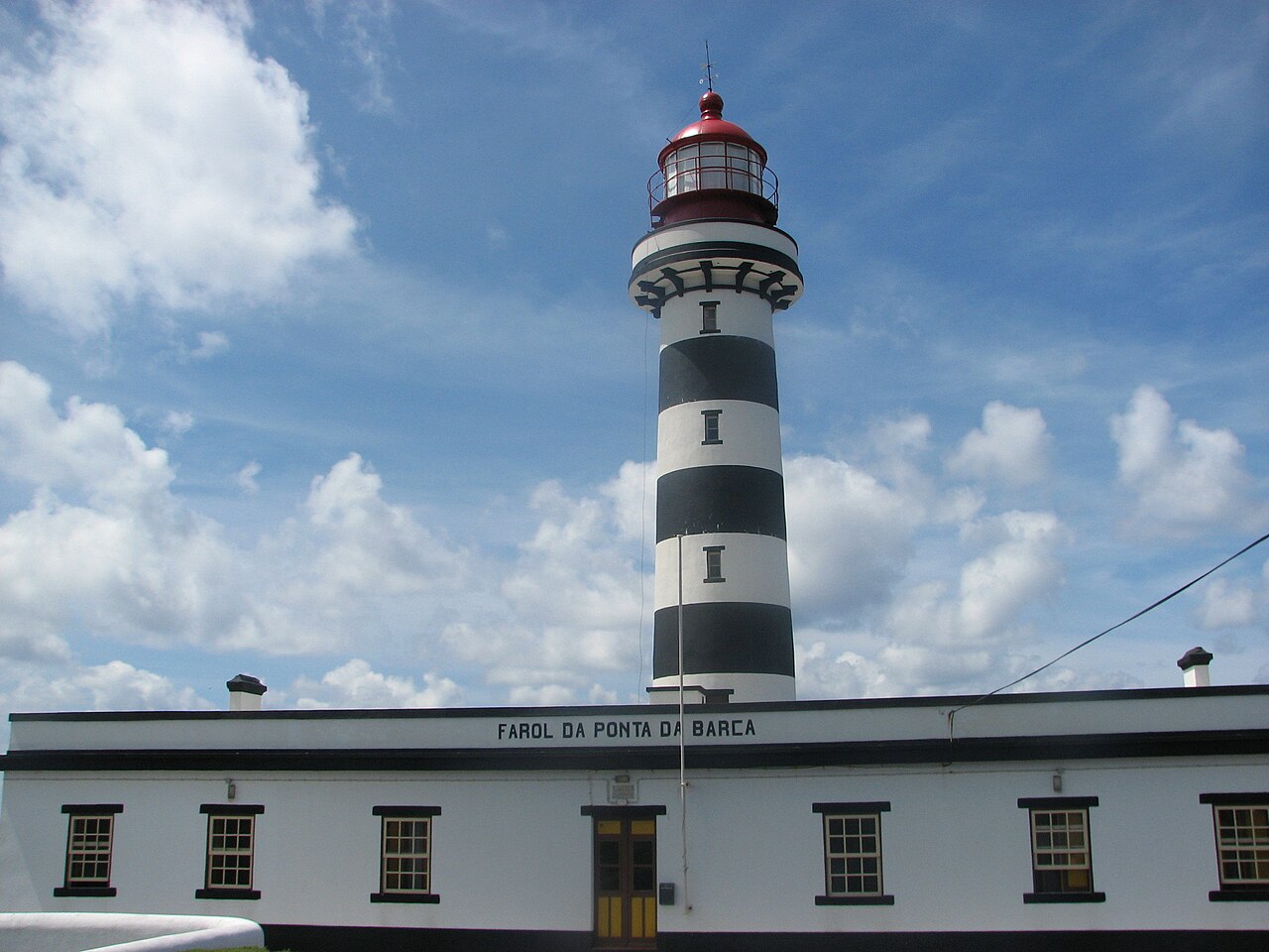 Faro de Ponta da Barca en la isla Graciosa