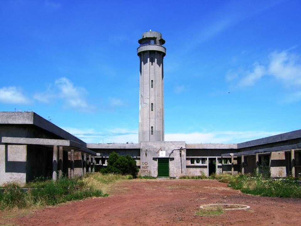 Farol da Ponta dos Rosais, isla de São Jorge, Azores