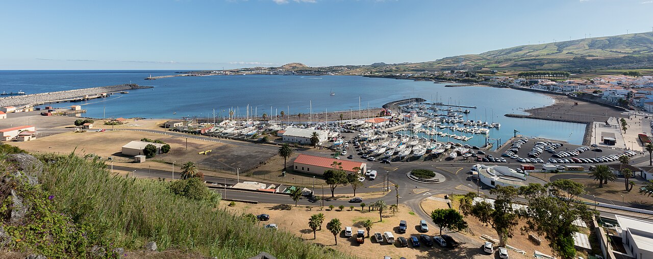Praia da Vitória in Terceira, Azores GPS route