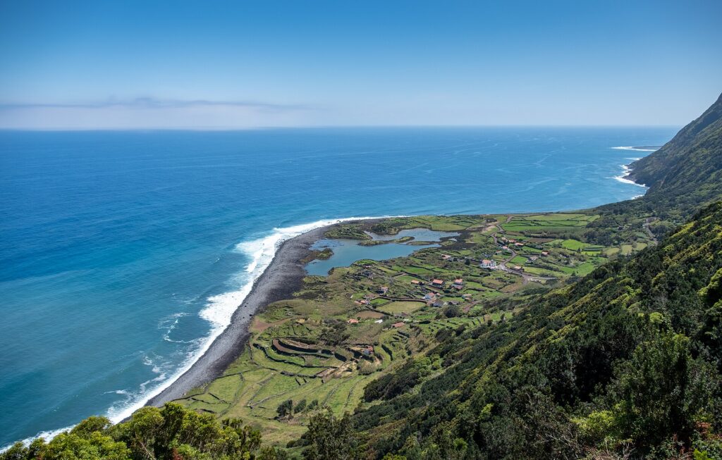 Fajã dos Cubres e a sua lagoa costeira, São Jorge, Açores